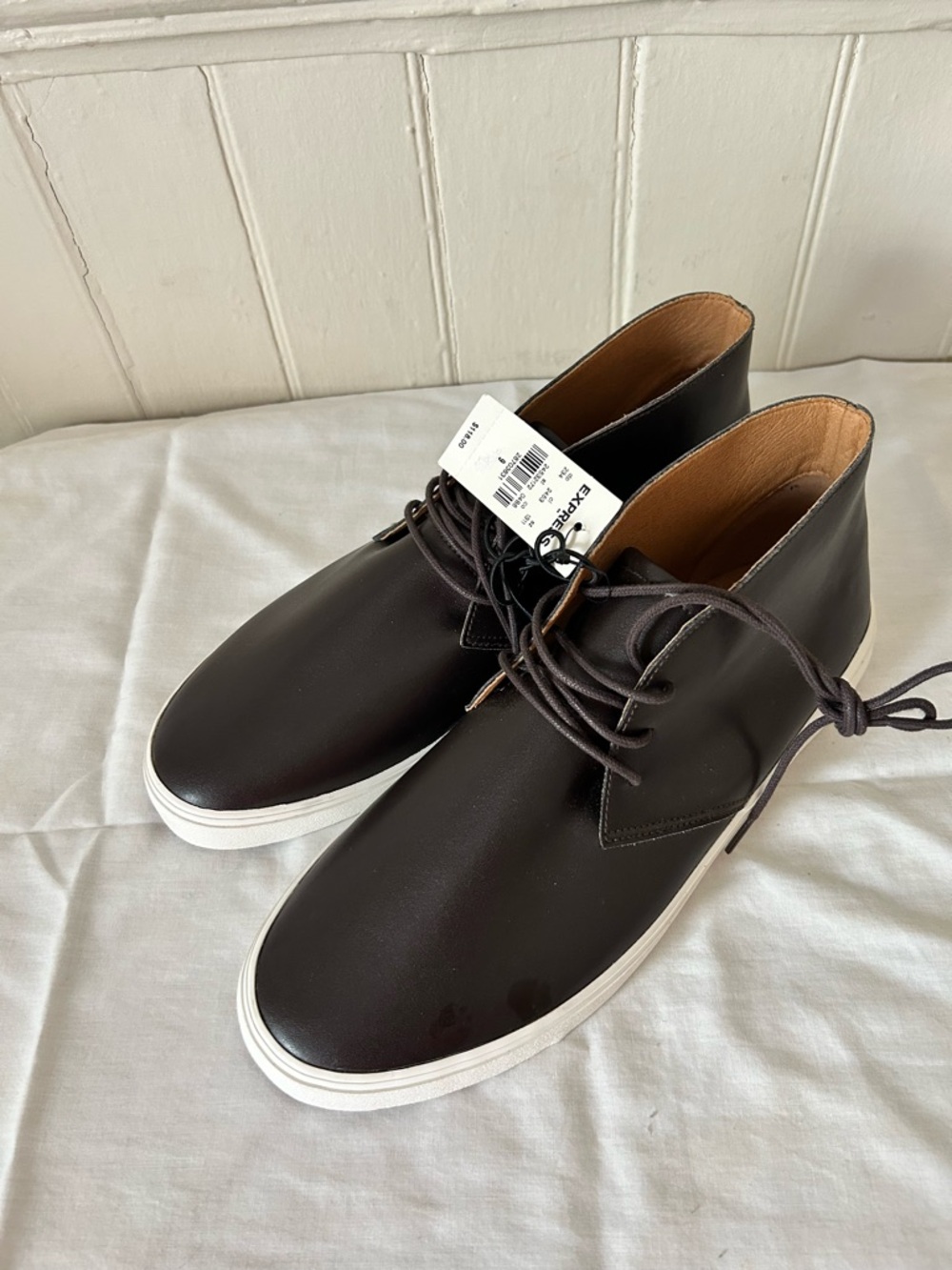 Express Brown Chukka Sneakers/Men’s 9/NWT